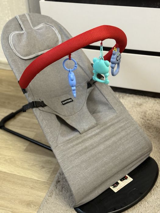 Шезлонг- качалка детская + москитная сетка