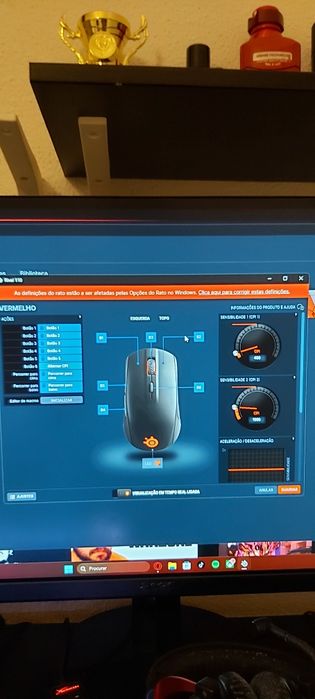 Rato gamer- SteelSeries RIVAL 110
