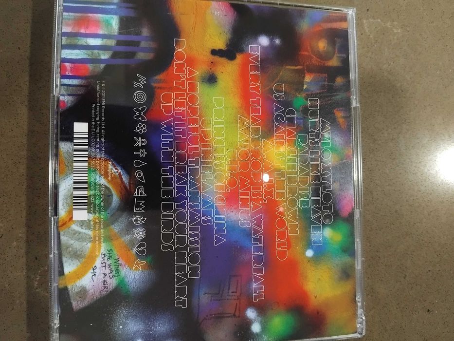 CD dos Coldplay Mylo Xyloto novo