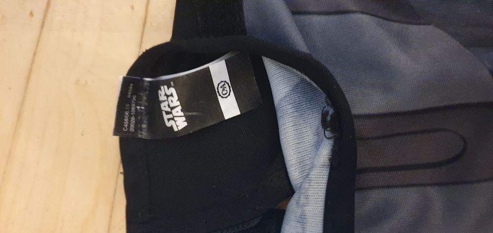 Star Wars Darth Vader C&A kostium strój przebranie karnawał r 116