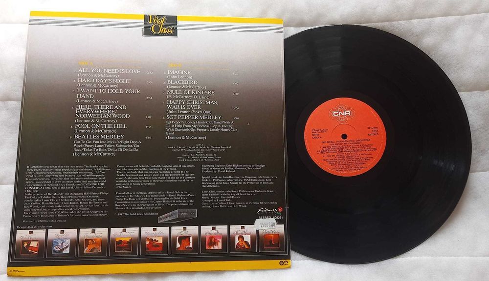 The Beatles 20th Anniversary Concert LP
