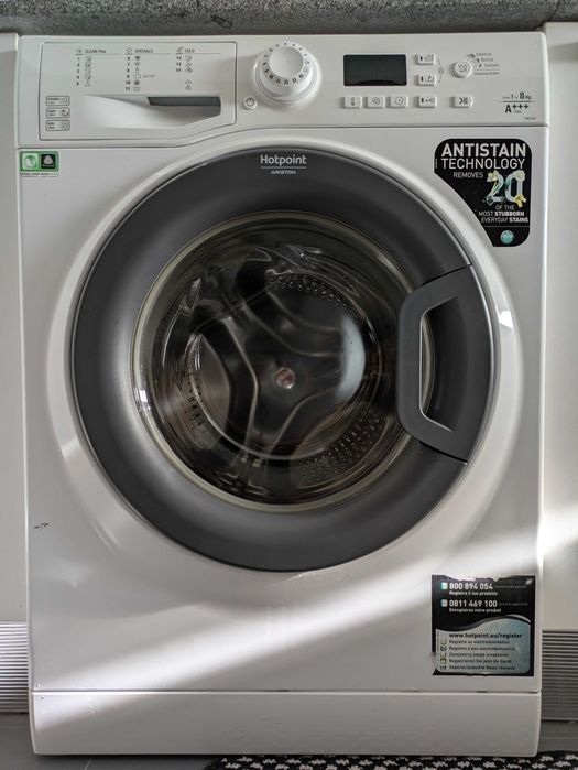 Máquina de Lavar Roupa - Ariston Hotpoint FMG823 - 8Kg A+++ 1200 RPM
