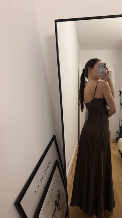 Сатинова сукня Zara