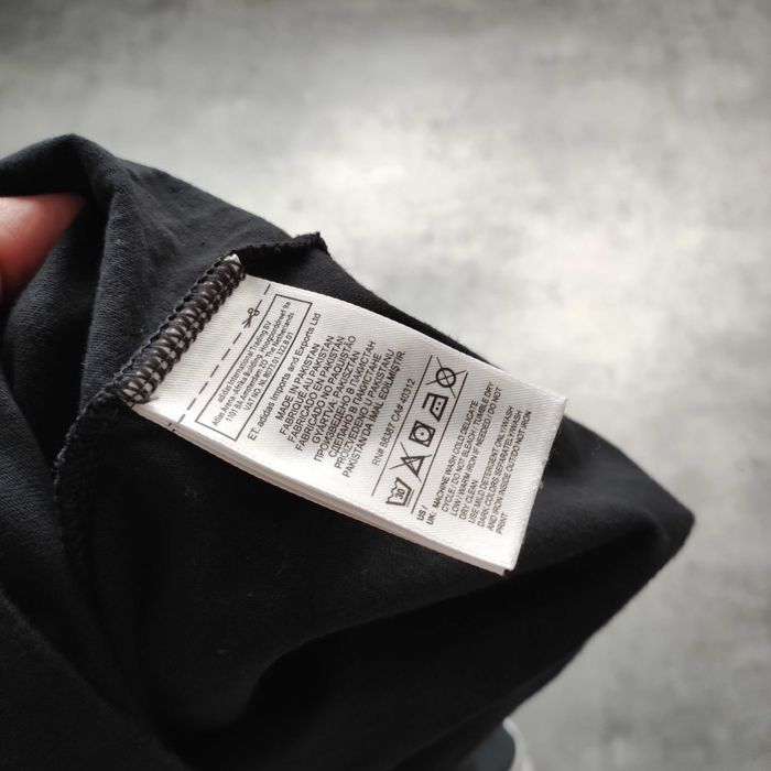 MĘSKA Koszulka Bluzka Długi Rękaw Czarna Adidas California Bawełna