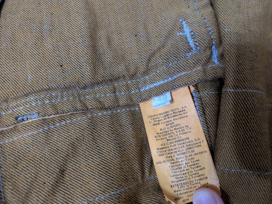 Blazer de ganga da Massimo Dutti