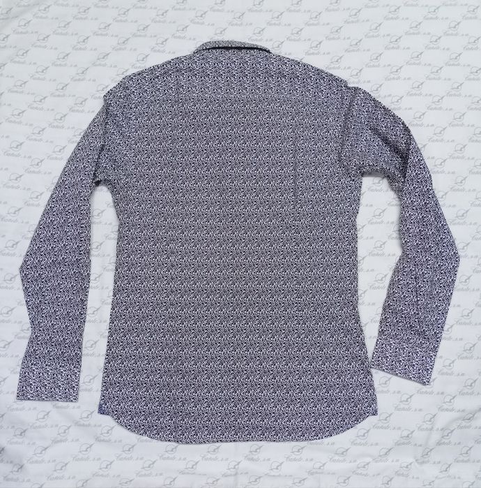 Рубашка мужская Ted Baker хлопковая приталенная размер M