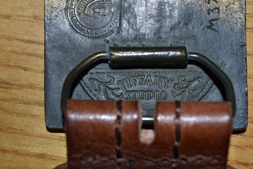 Шкіряний ремінь Tiffany