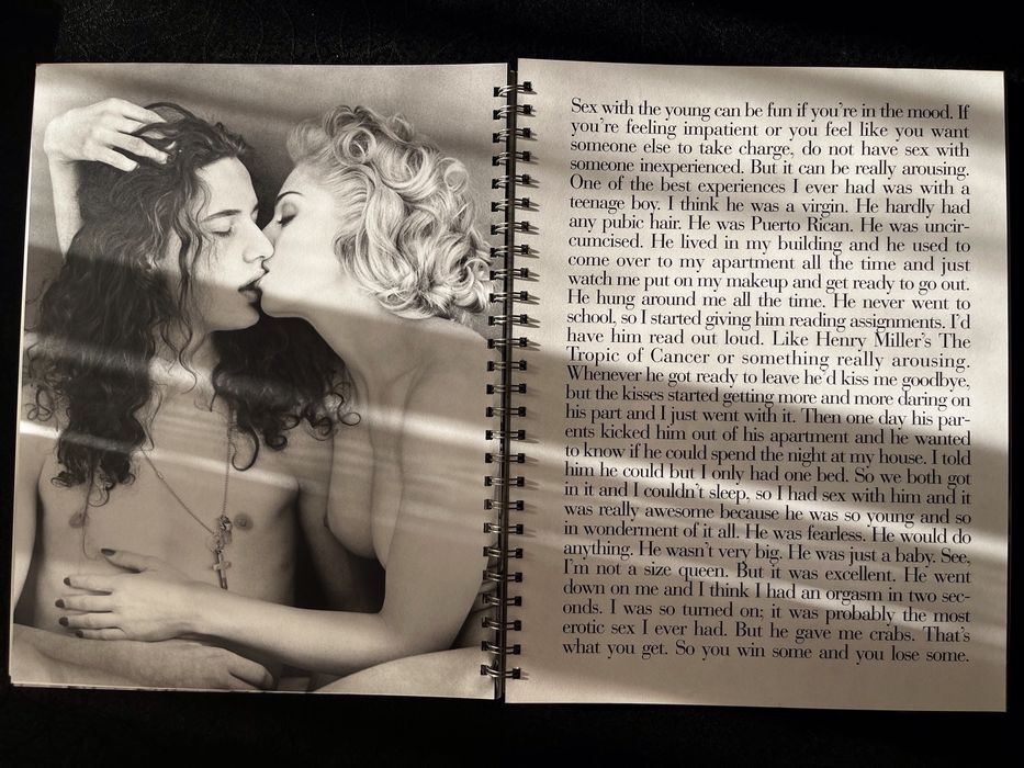 Pack Madonna: Livro SEX (1992) + Re-Invention Tour Book + Biografia
