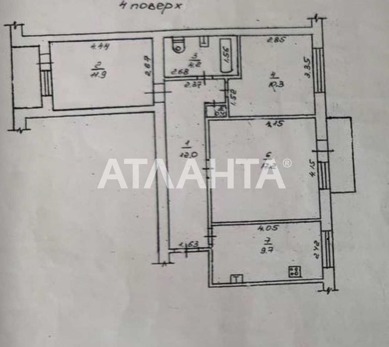 3-ком. квартира с хорошим ремонтом, ваучер, сертификат, программы