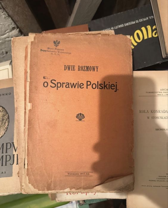 Dwie Rozmowy o Sprawie Polskiej I Wojna Światowa 1915