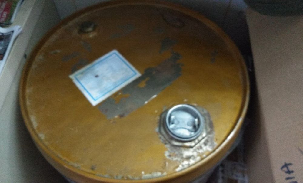 Beczka stalowa kompletna stan bardzo dobry 100 L