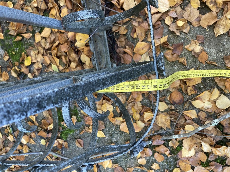 Varanda ferro galvanizado antiga