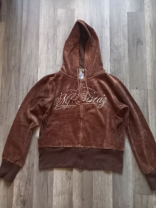 Bluza damska welurowa