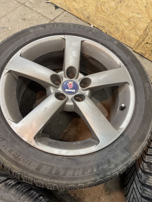 Koła Saab 9-3 Alu45 17 cali 5x110 Komplet