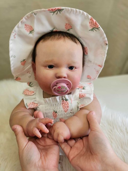 Bebé Reborn original 3 meses, boneca Reborn realista com certificado