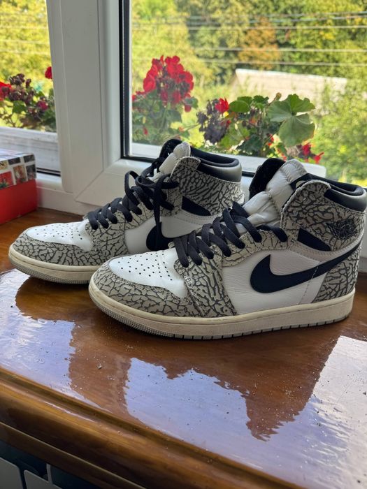 Кросівки Nike Air Jordan 1 High OG ”White Cement“