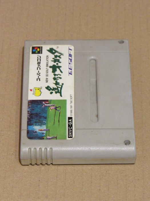 Jogo Nintendo Super Famicom Harukanaru Augusta: New 3D Golf Simulation
