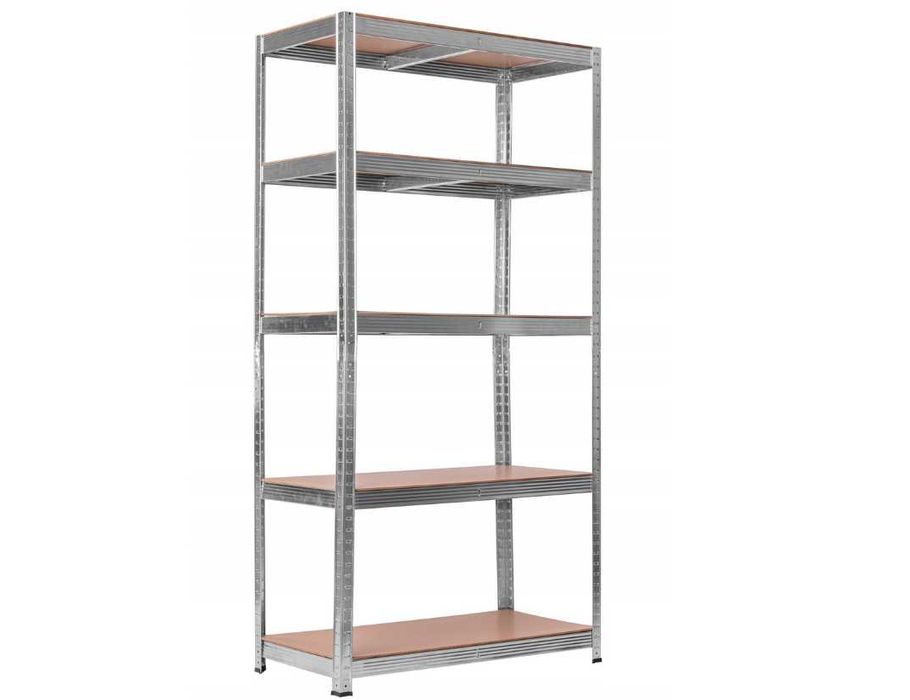 Regał stalowy ocynk 180x90x40 cm 5 półek wysoka nośność