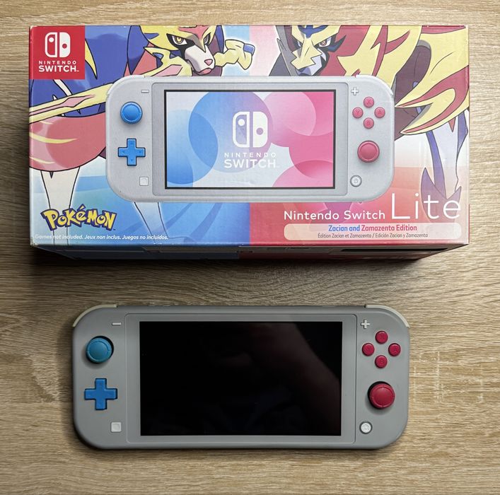 Портативна ігрова приставка консоль Nintendo Switch Lite Zacian and Zamazenta Limited edition 128 gb