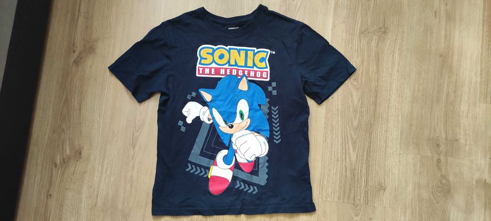 Koszulka SONIC Rozmiar 134/140 SEGA Polecam