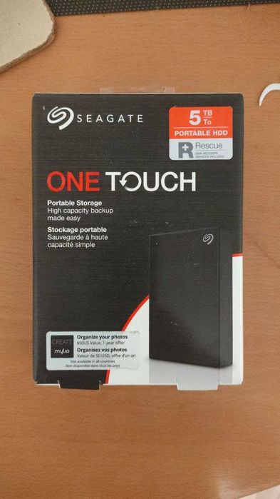 HDD Жорсткий диск зовнішній Seagate 5 Тб