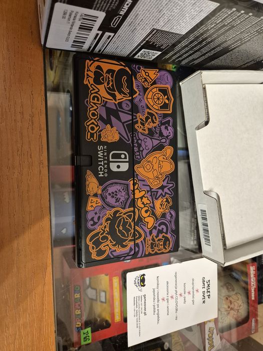 Nintendo Switch OLED konsola wersja Pokemon Scarlet Violet Używana