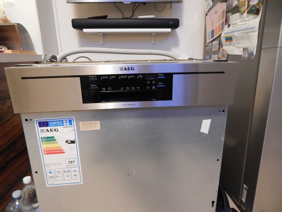 Zmywarka do zabudowy AEG F65002IMop uszkodzona