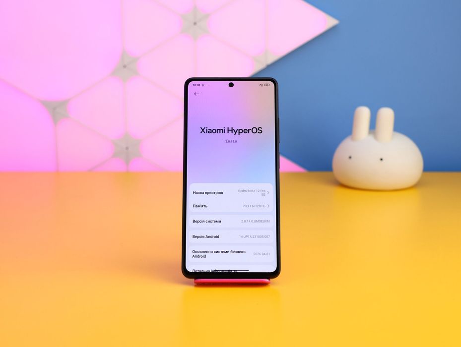 Смартфон Redmi Note 12 Pro 5G 6/128GB Onyx (167531) Б/У З ГАРАНТІЄЮ