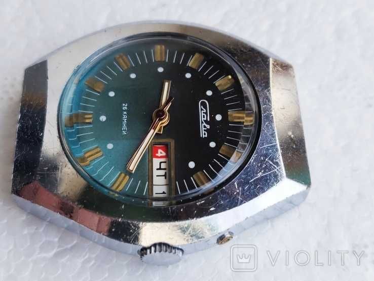 Часы Слава механические на ходу производство СССР sk563