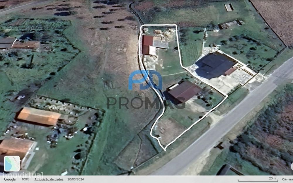 Armazém com 140 m2 inserido em terreno com 1989m2