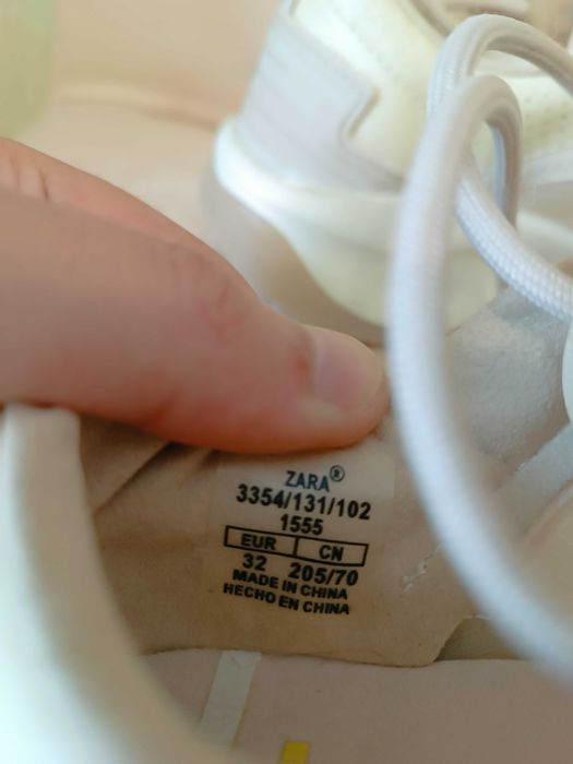 ZARA ORIGINAL 32/20,5см оригінальні дитячі кросівки