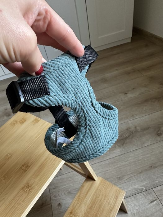 Sztruksowe szelki na malego psa