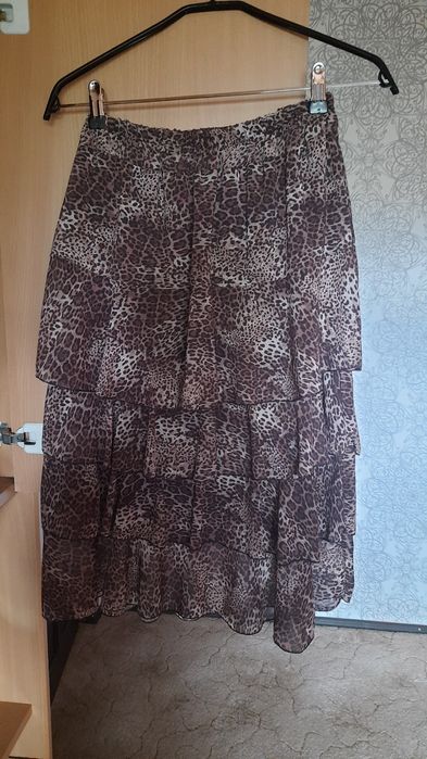 Panterkowa spódnica S/M