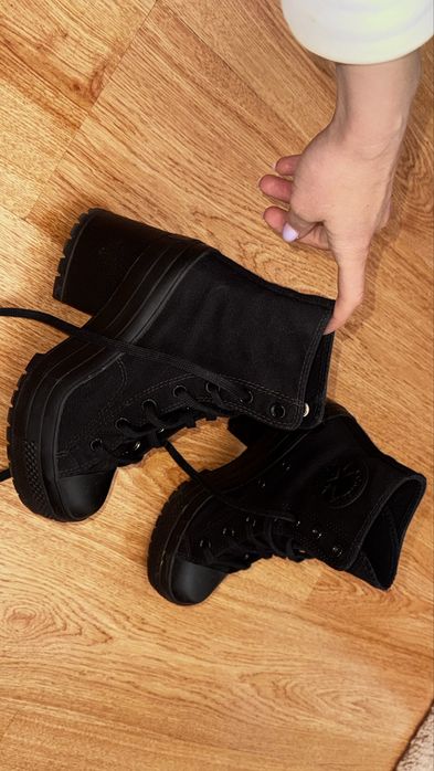 CONVERSE на каблуке