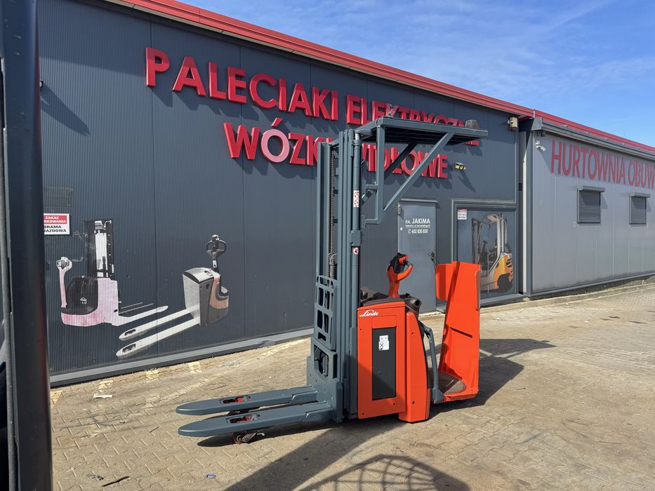 Paleciak elektryczny Linde L 14 Ap 540 cm 2019 r jak Nowy wózek Linde