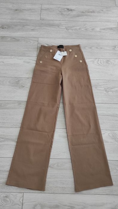 Nowe carmelowe spodnie Mohito 34/36