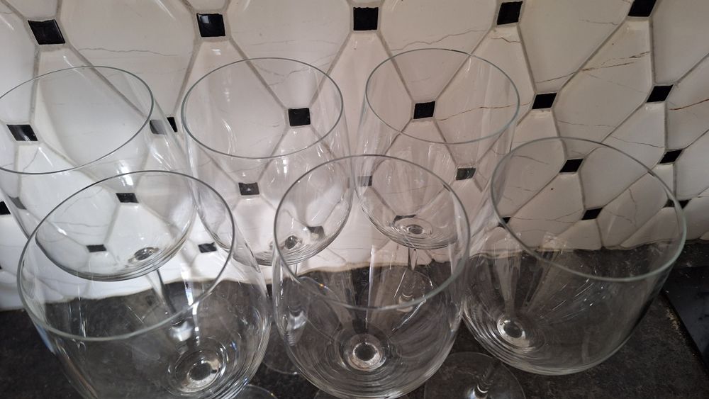 Kieliszki do wina Premium zestaw komplet 6 kieliszek wino szampan