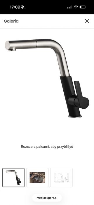 Bateria zlewowa SILIA DEANTE BQS_b730