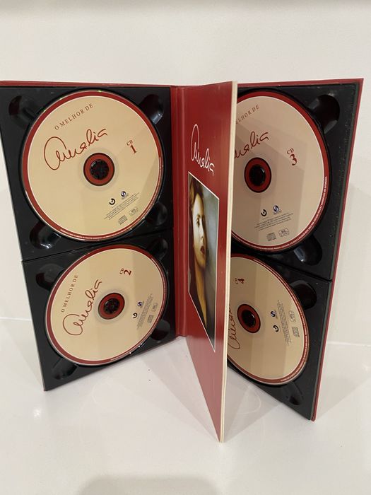 CD musica Amalia Rodrigues ediçao de luxo de 4 CDs