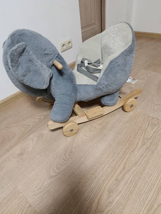 Слоник-гойдалка з коліщатками Kinderkraft