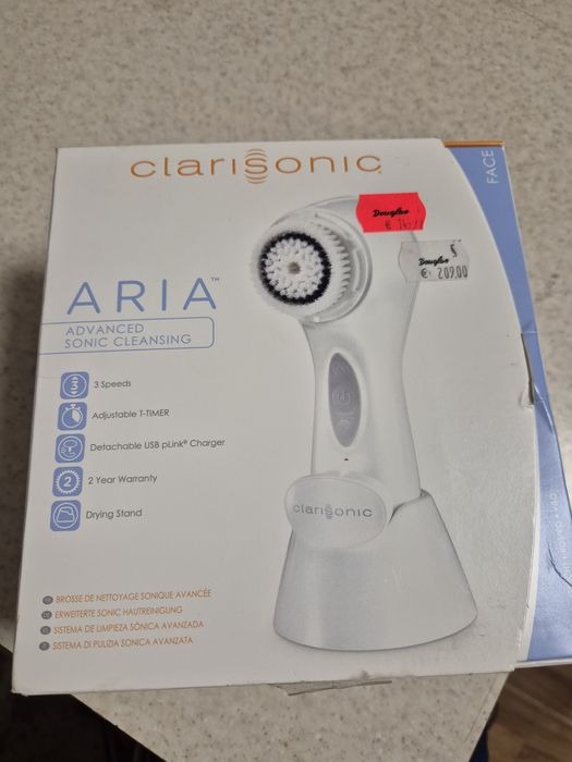 Звукова щітка для очищення шкіри обличчя та тіла Clarisonic Aria