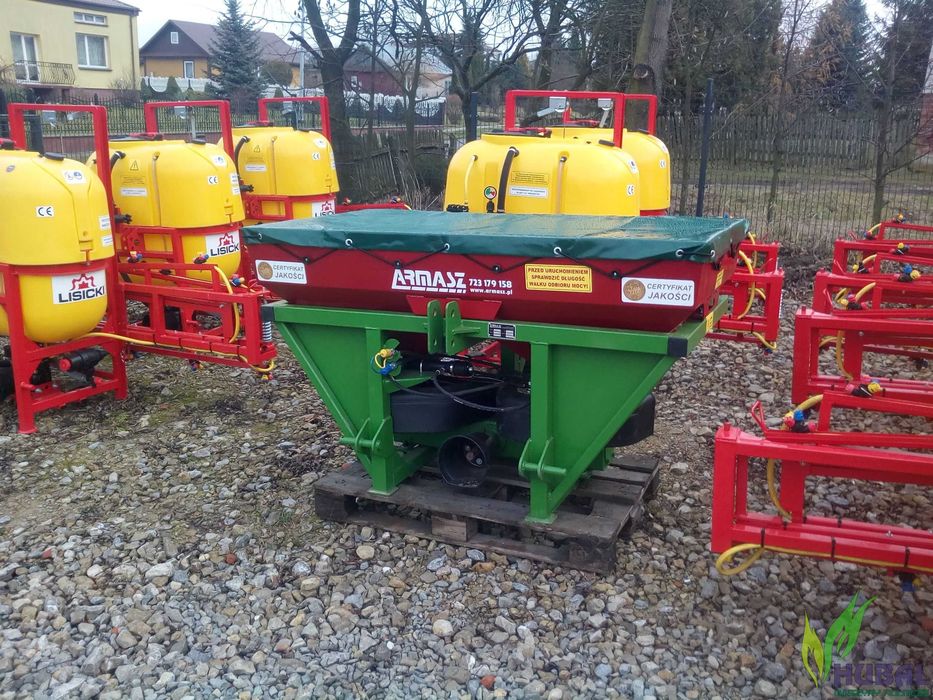 Rozsiewacz do nawozu 600L 800L ARMASZ dostępny od ręki