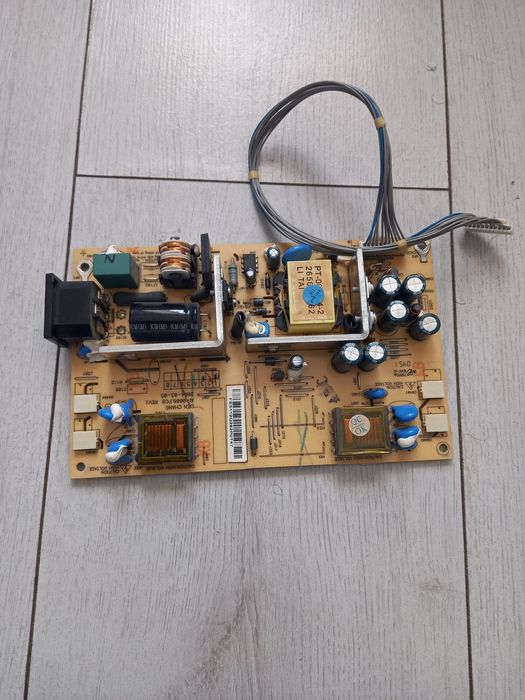 Плата блока питания от монитора LG с кабелем