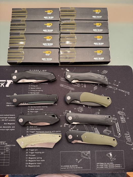 Facas/ navalhas campismo Bestech Knives