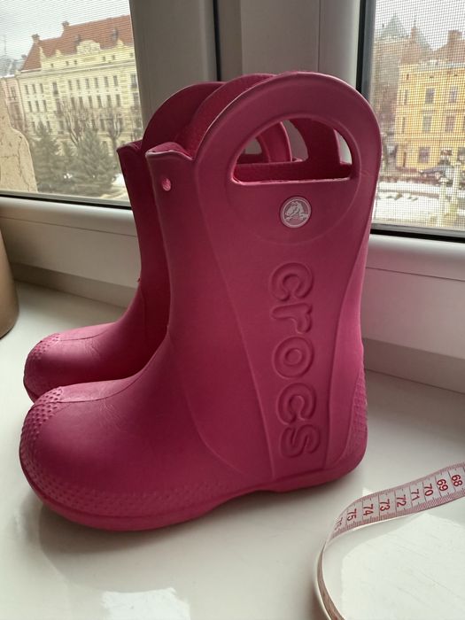 Crocs c12 крокси чоботи сапоги резинові