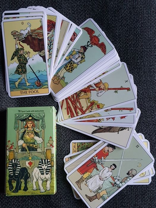 Таро Последствий Afrer tarot 12x6,6cm
