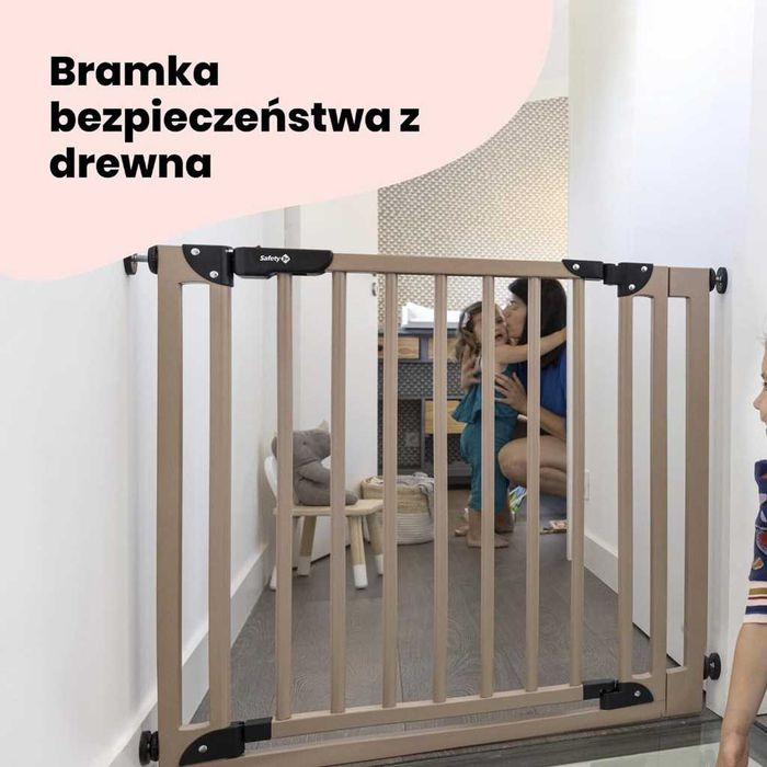Safety 1st Drewniana Bramka Zabezpieczająca 73-80