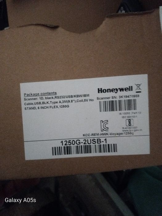 Leitor de códigos de barras