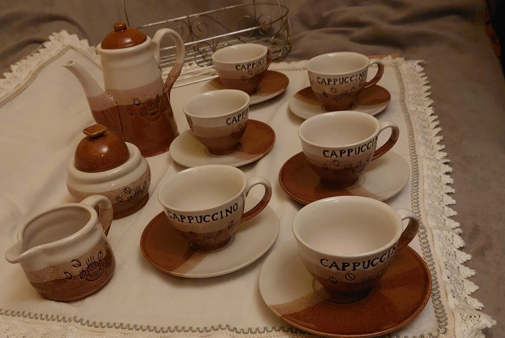 Zestaw kawowy cappuccino