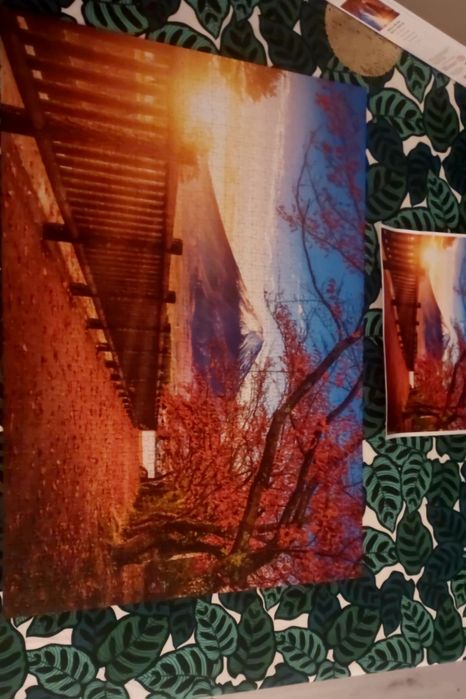 Puzzle trefl 1000 el. Góra Fuji, Japonia Ruda Śląska • OLX.pl